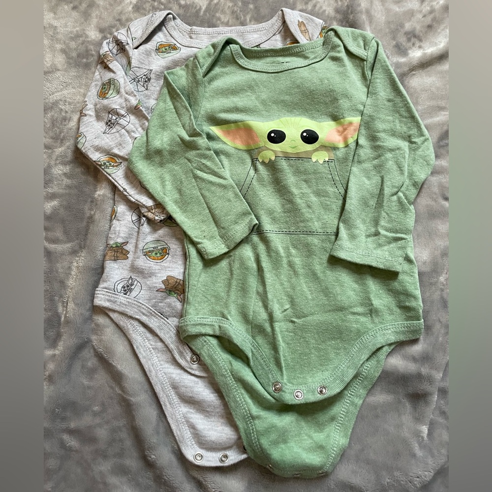 Baby Yoda Baby One Piece Set